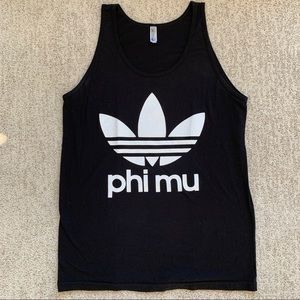 Phi Mu BUNDLE Tank Tops and Baseball Hat Size L/XL